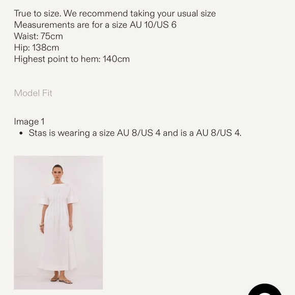 DISSH DAPHNE WHITE SLEEVED MIDI DRESS - Picture 5 of 6